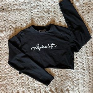 Alphalete Crop Long Sleeve